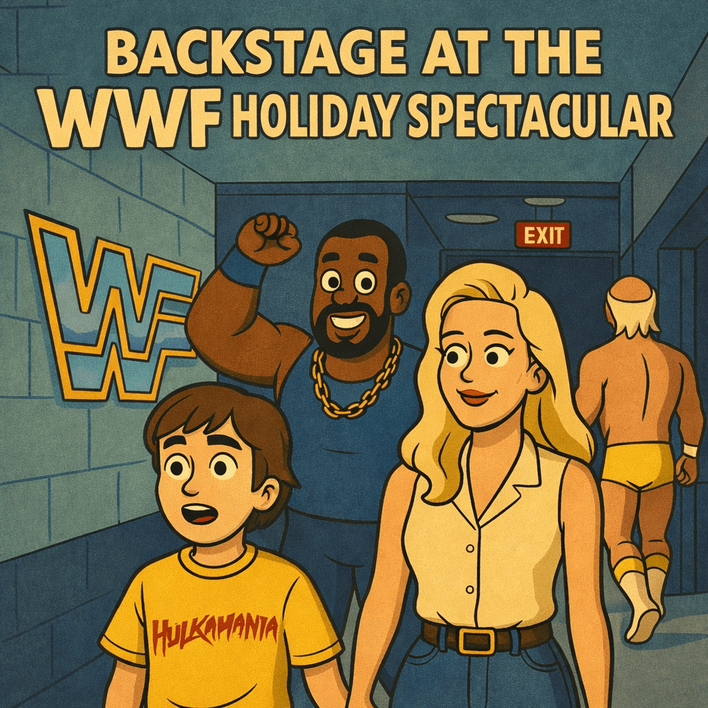 Backstage at the WWF Holiday&nbsp;Spectacular
