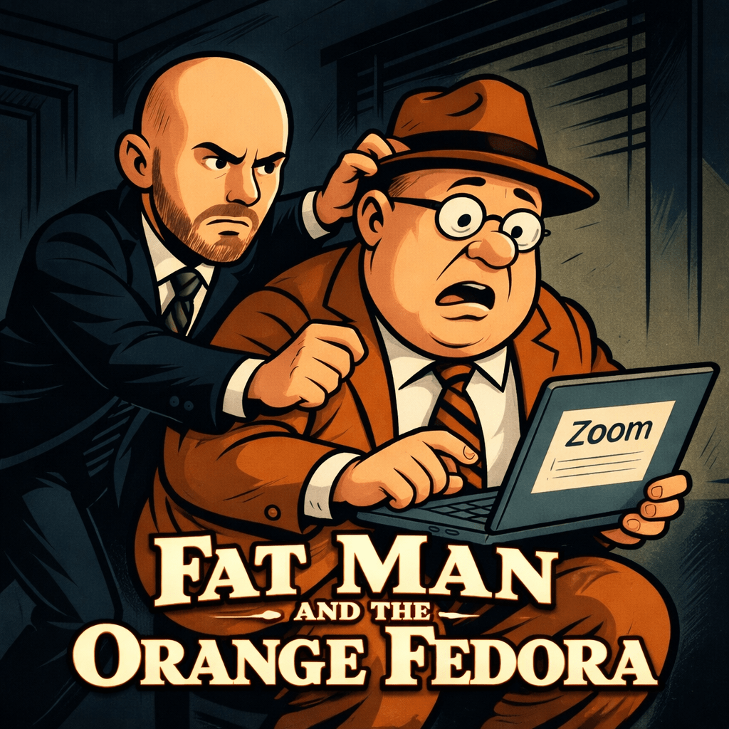 The Fat Man and Orange&nbsp;Fedora