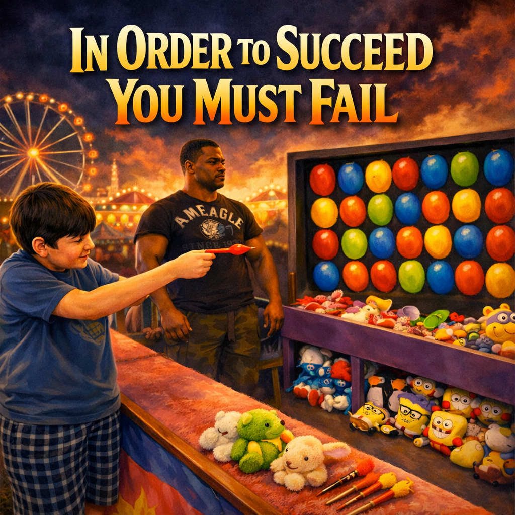 In Order to Succeed You Must&nbsp;Fail